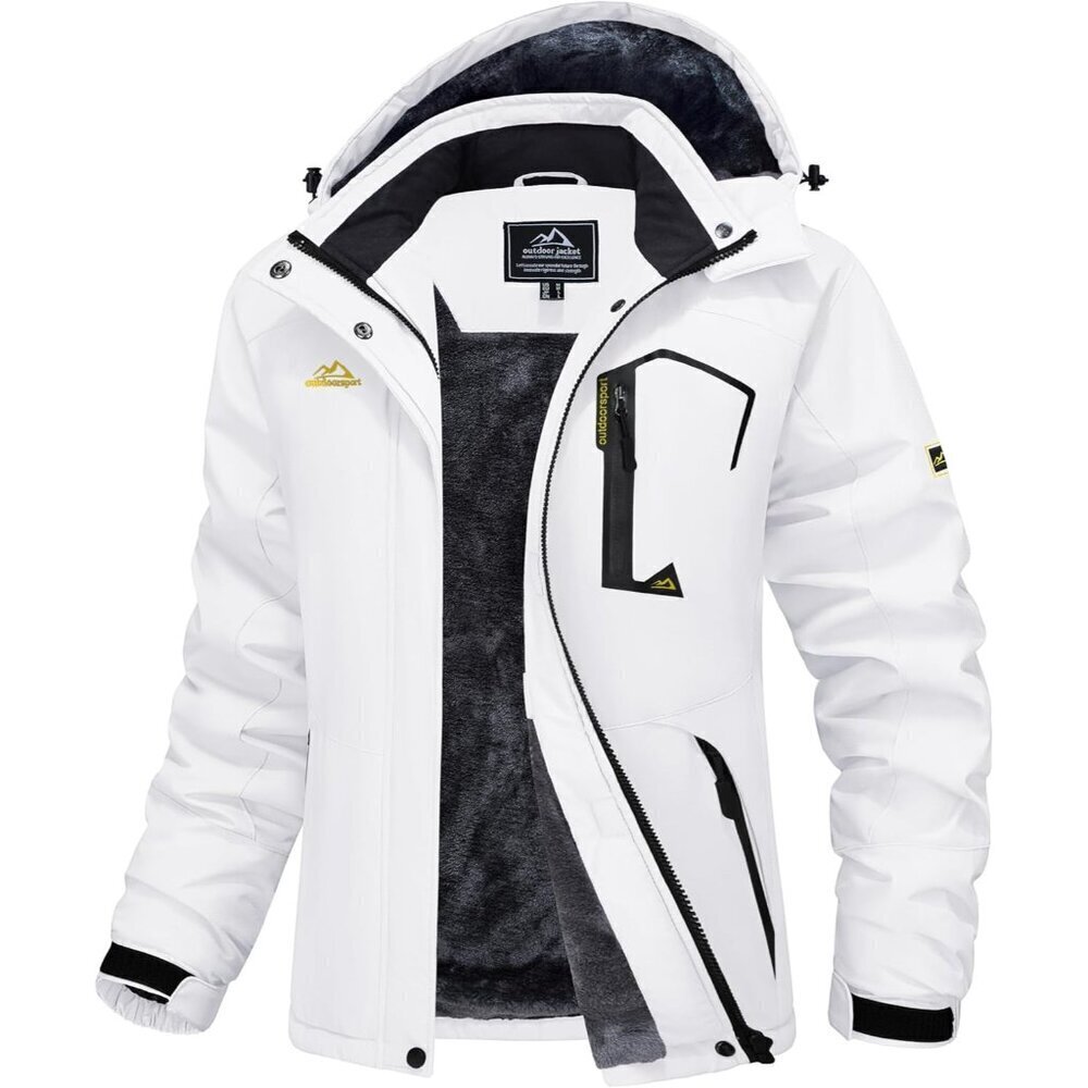Womens Ski Jacket Waterproof Insulated Snow Jacket Warm Windproof Winter Coats w